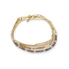 18K Gold Plating Gemstone & Crystal Bracelet