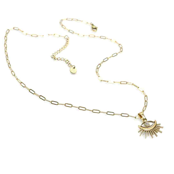 18K Gold Plated Stainless Steel Necklace