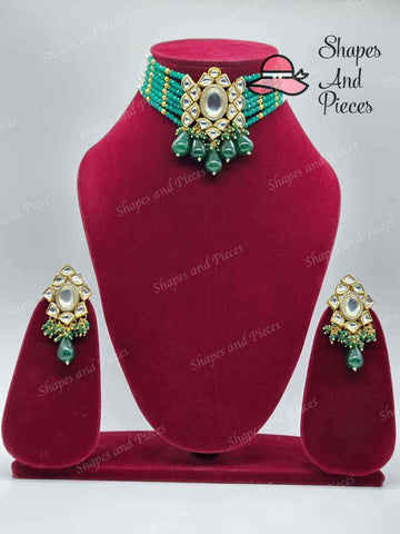 Abidi Choker Set - Shapes and Pieces