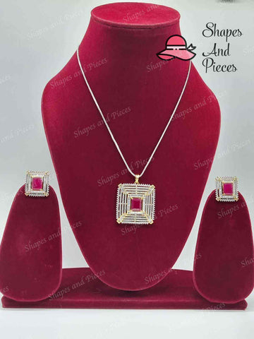 Ziya Pendant Set - Shapes and Pieces