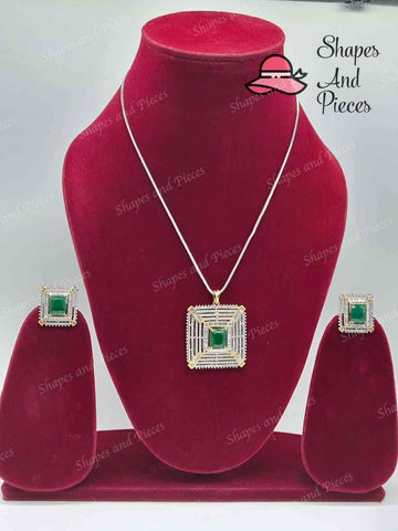 Ziya Pendant Set - Shapes and Pieces