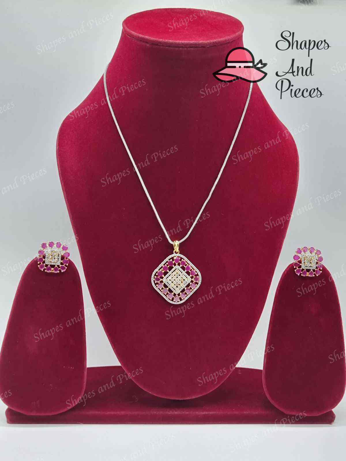 Cara Pendant Set - Shapes and Pieces