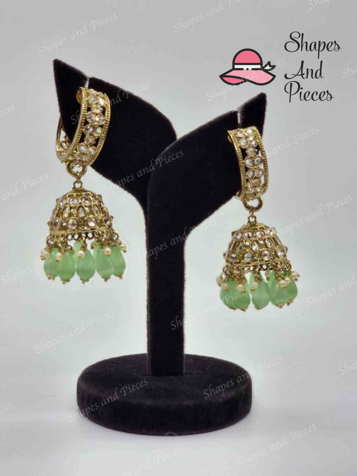 Lizz Mini Jhumki - Shapes and Pieces