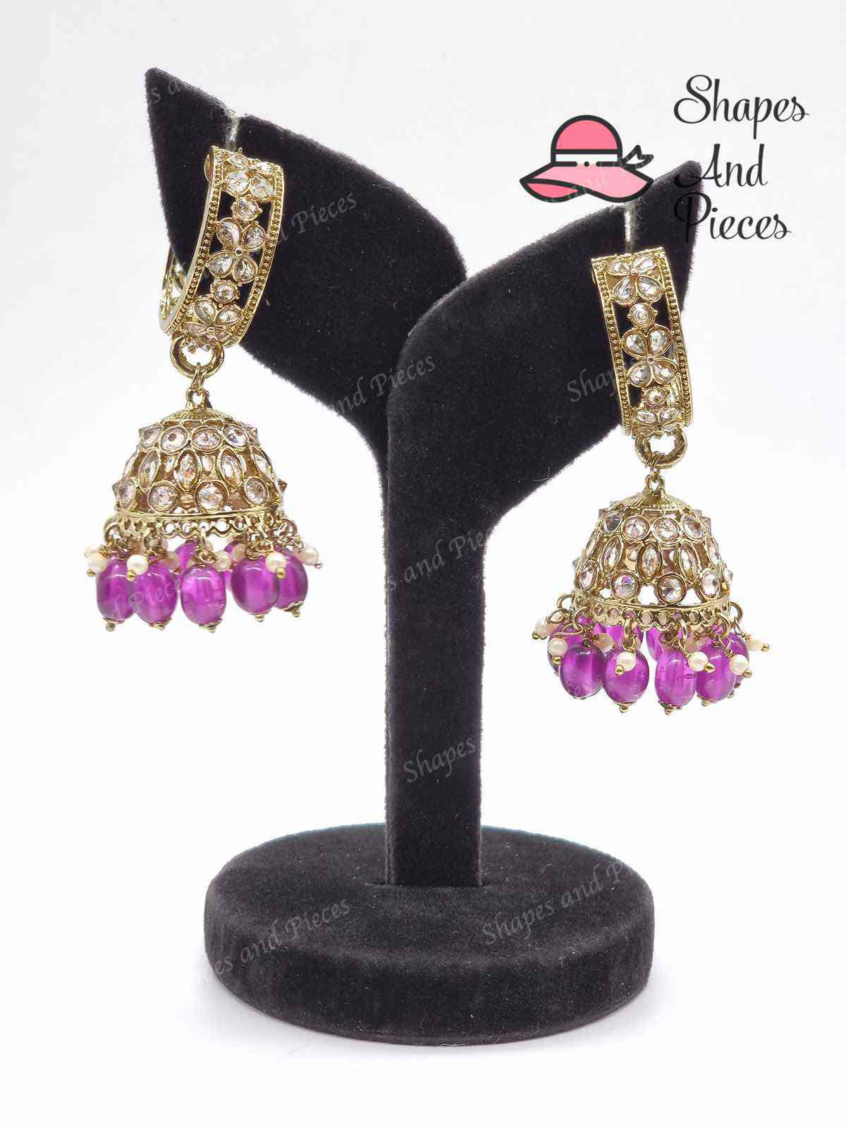 Lizz Mini Jhumki - Shapes and Pieces