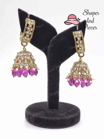 Lizz Mini Jhumki - Shapes and Pieces