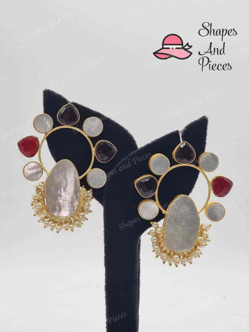 Bina Earrings - Shapes and Pieces