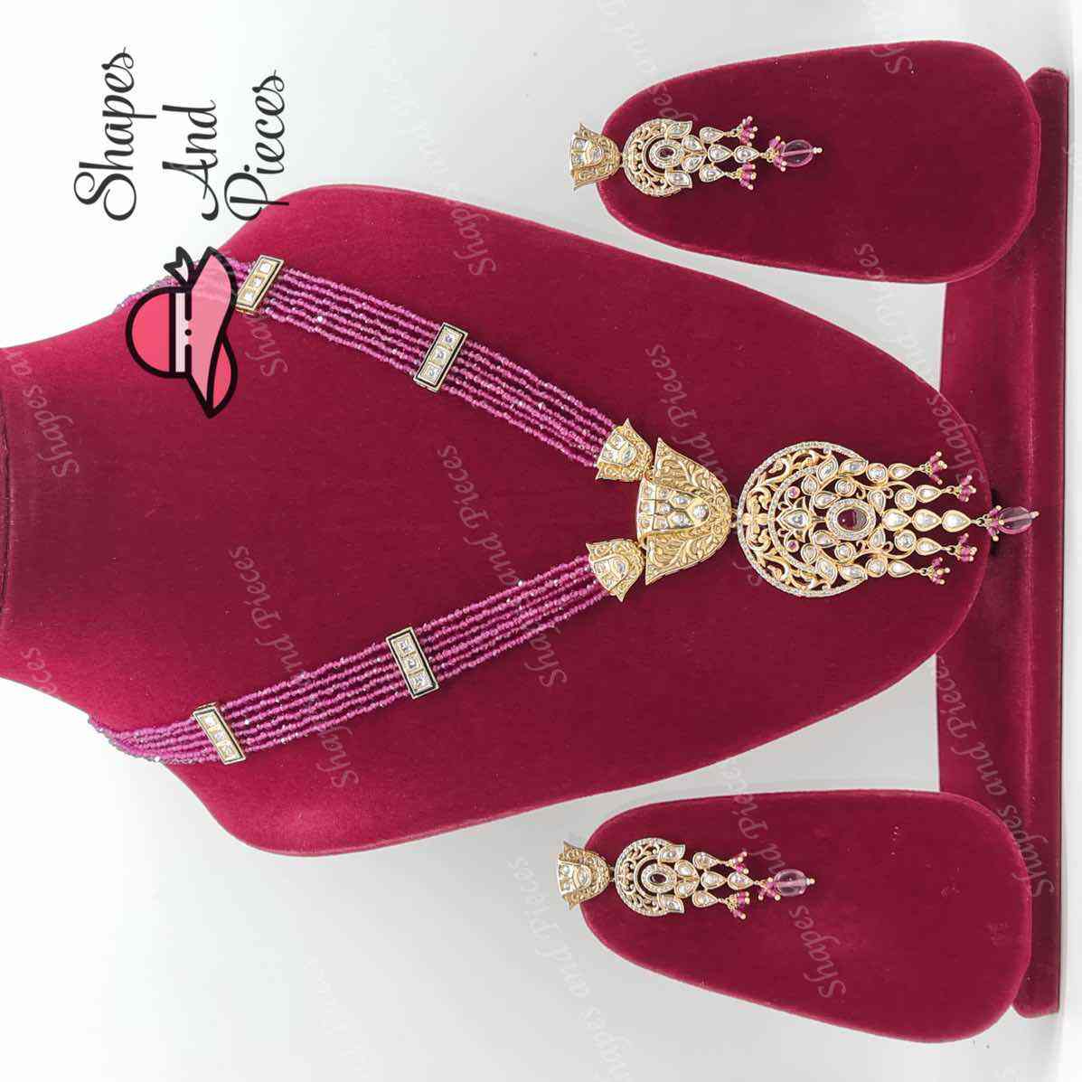 Jiya Necklace Set - Shapes and Pieces