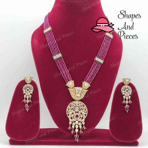 Jiya Necklace Set - Shapes and Pieces