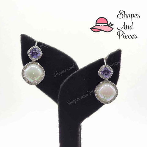 Zia Pearldrop Earrings - Shapes and Pieces