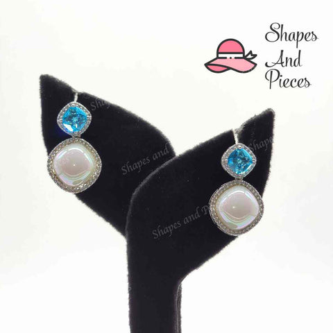 Zia Pearldrop Earrings - Shapes and Pieces