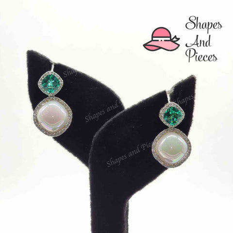 Zia Pearldrop Earrings - Shapes and Pieces