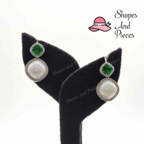 Zia Pearldrop Earrings - Shapes and Pieces