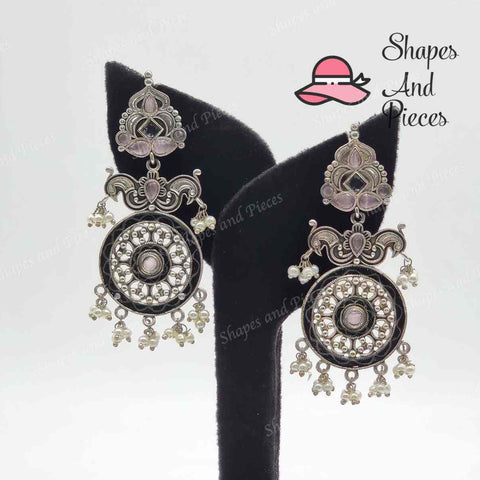 Naisa Silver Earrings - Shapes and Pieces