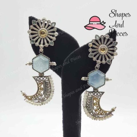 Dani Silver Earrings - Shapes and Pieces