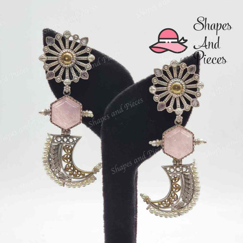 Dani Silver Earrings - Shapes and Pieces