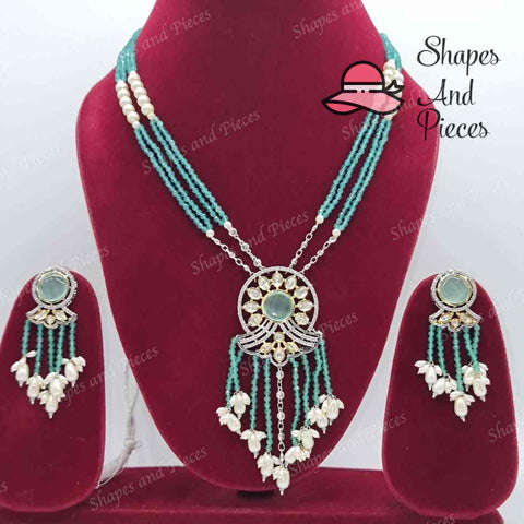 Zubina Necklace Set - Shapes and Pieces