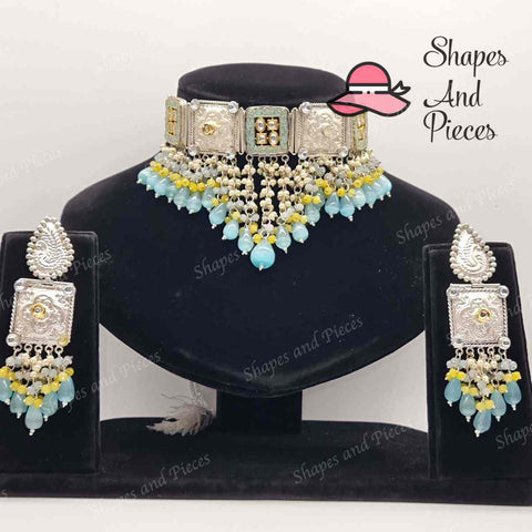 Ziya Choker Set - Shapes and Pieces