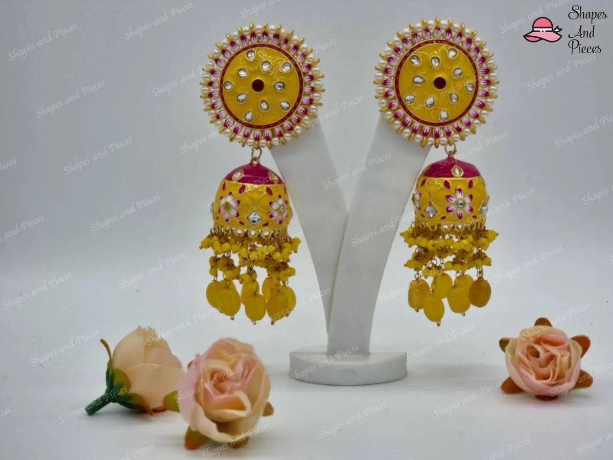 Aabida Earrings - Aabida Earrings - undefined - Shapes and Pieces