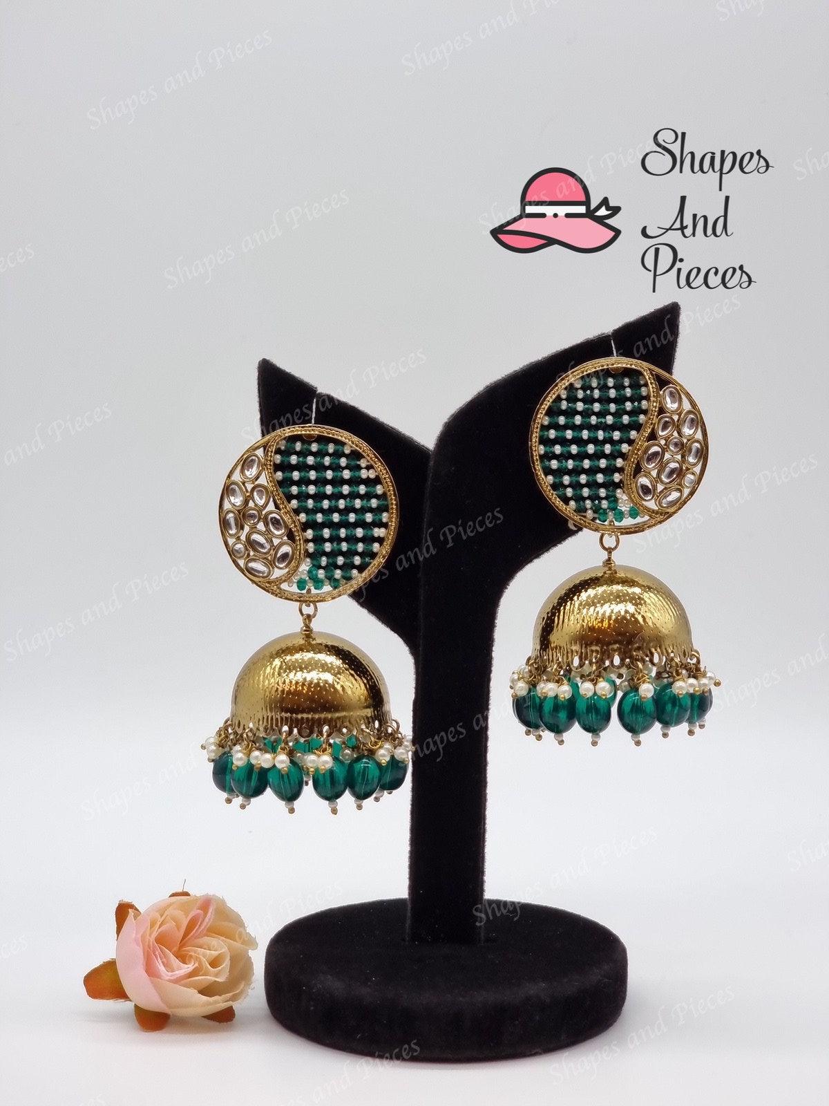 Abacus Earrings - Shapes and Pieces