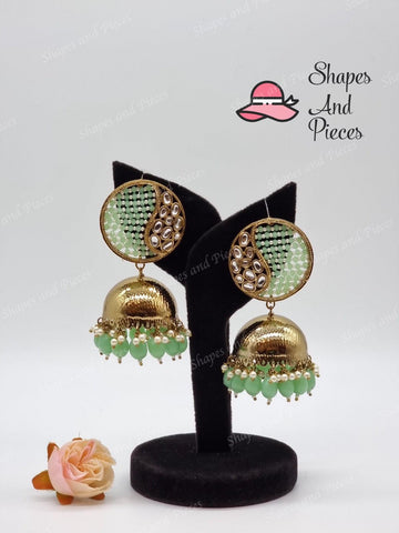 Abacus Earrings - Shapes and Pieces