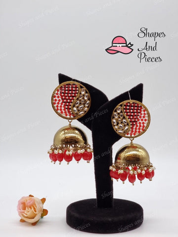 Abacus Earrings - Shapes and Pieces