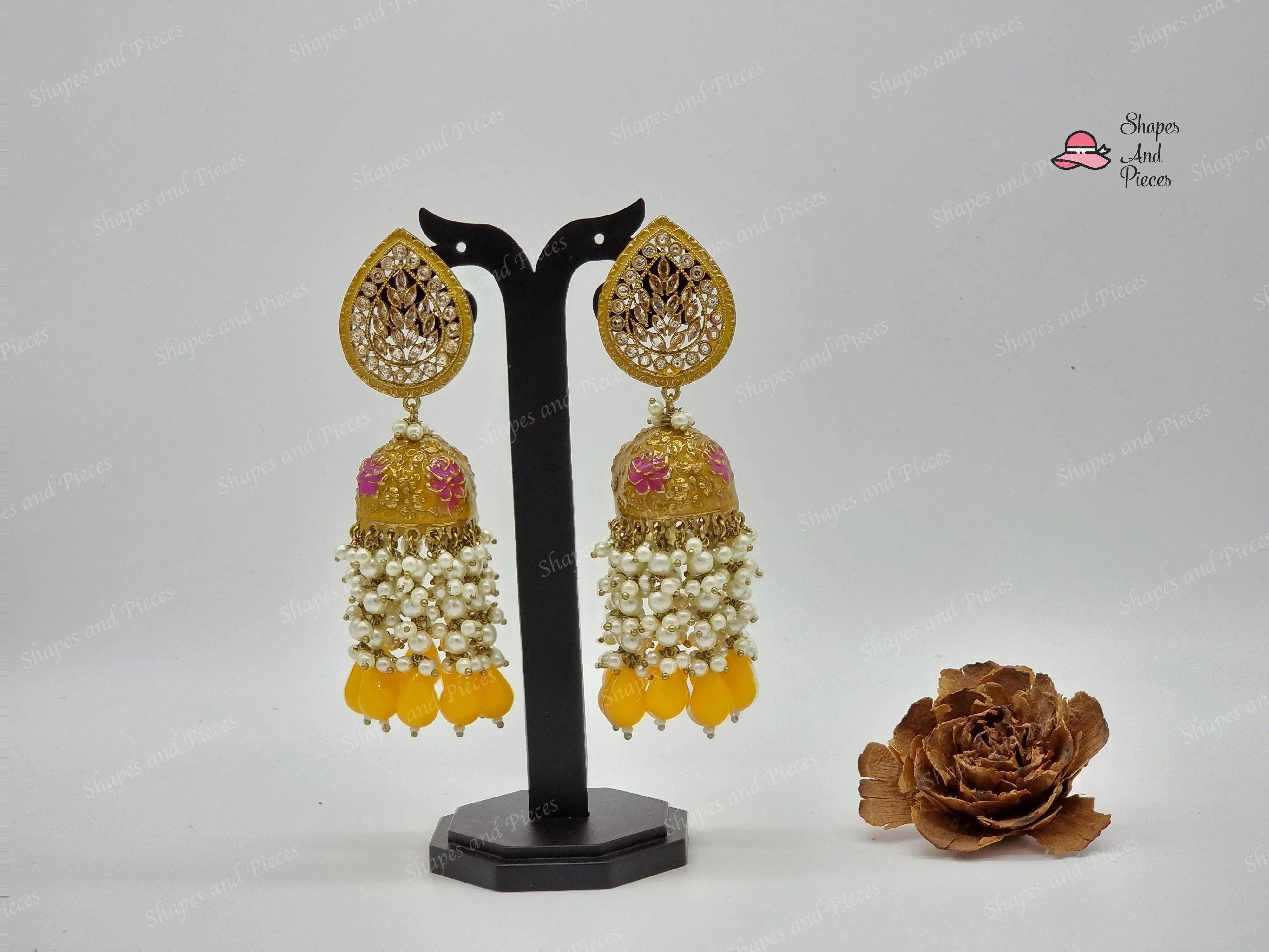 Anusha Earrings - Shapes and Pieces