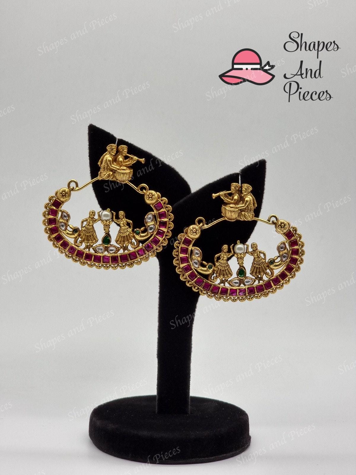 Barat Earrings - Shapes and Pieces