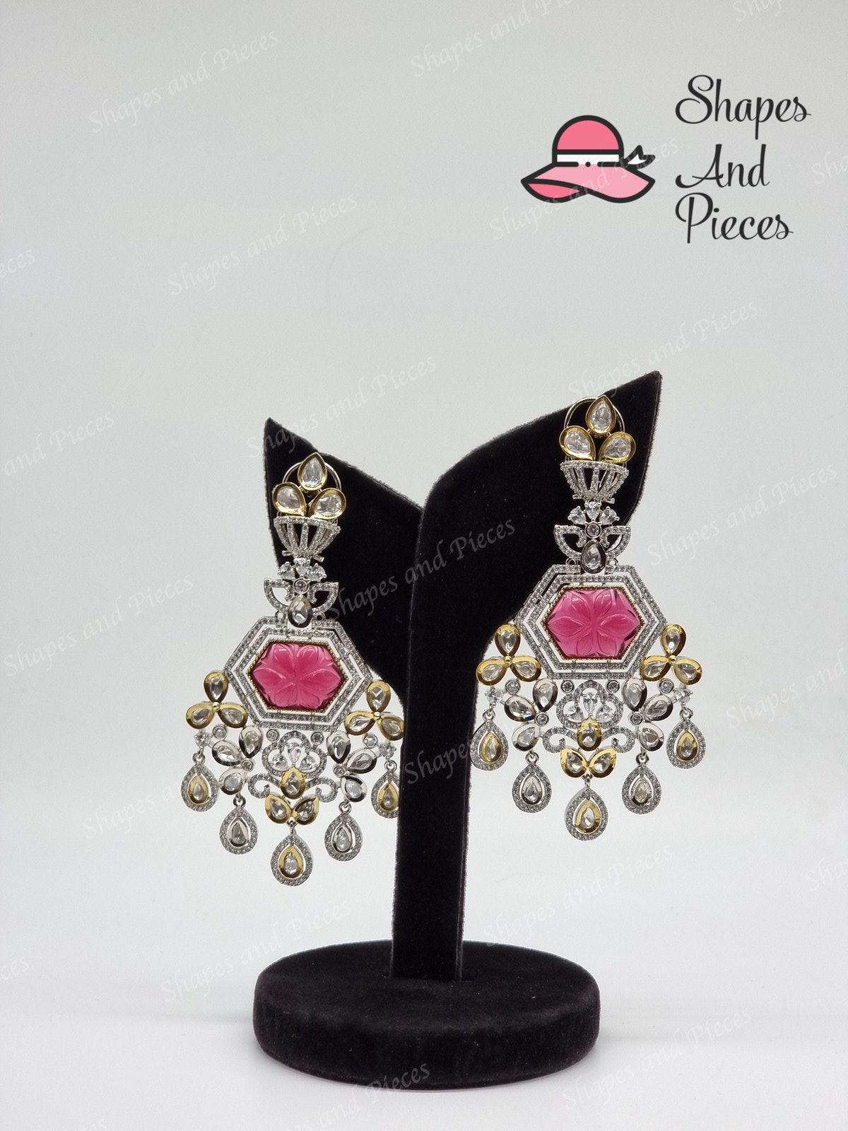 Barkha Earrings - Shapes and Pieces