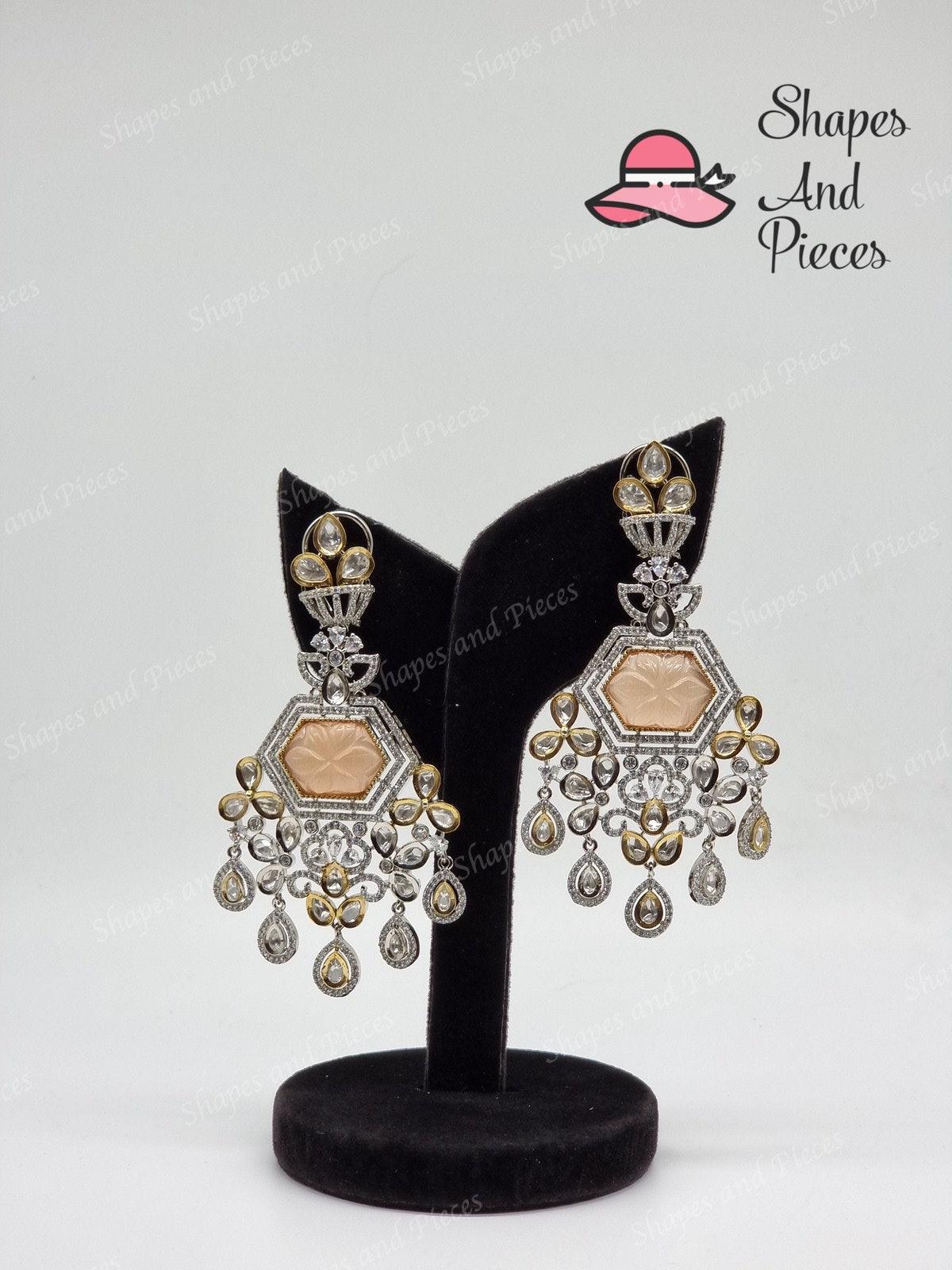 Barkha Earrings - Shapes and Pieces