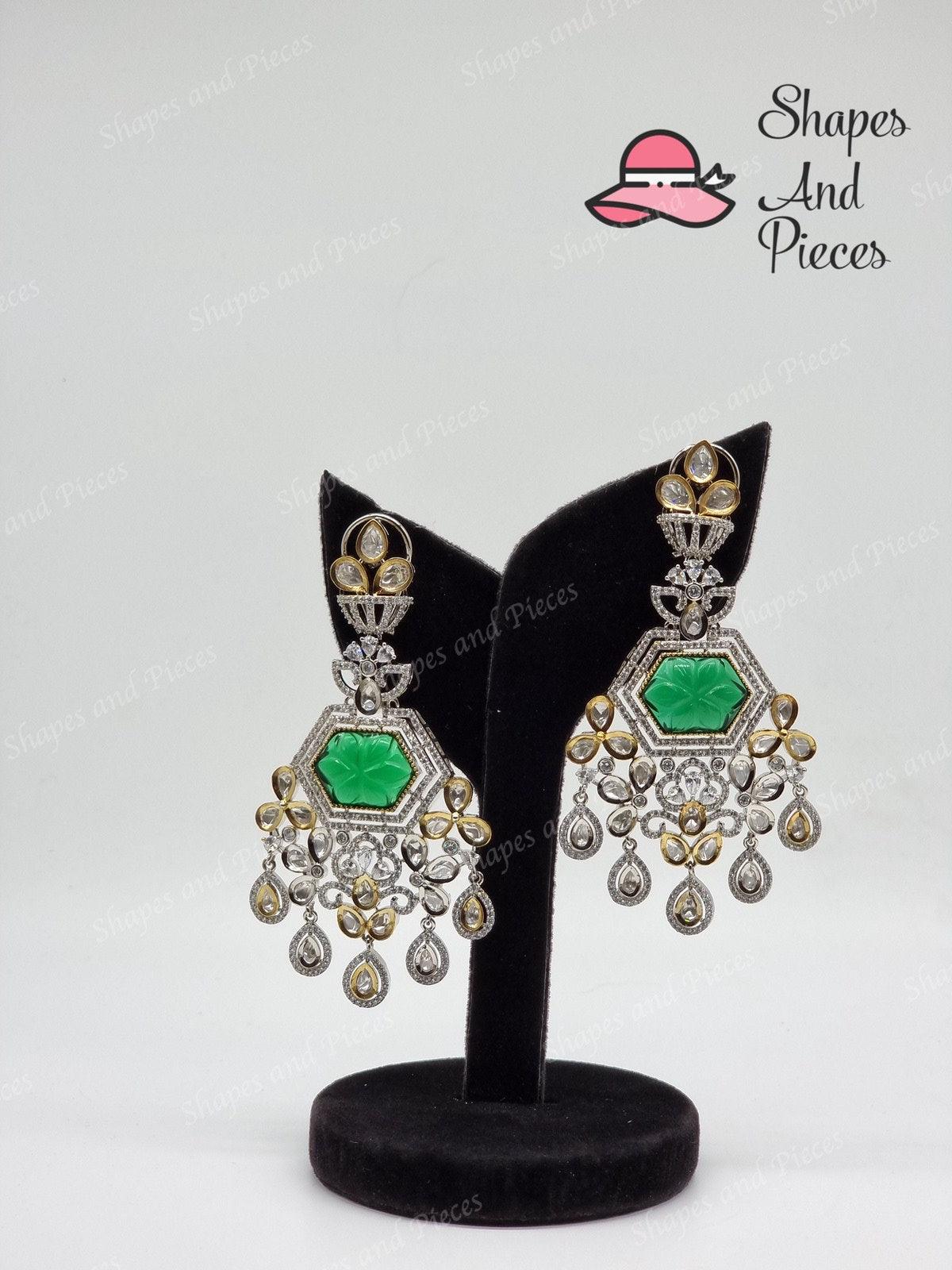 Barkha Earrings - Shapes and Pieces