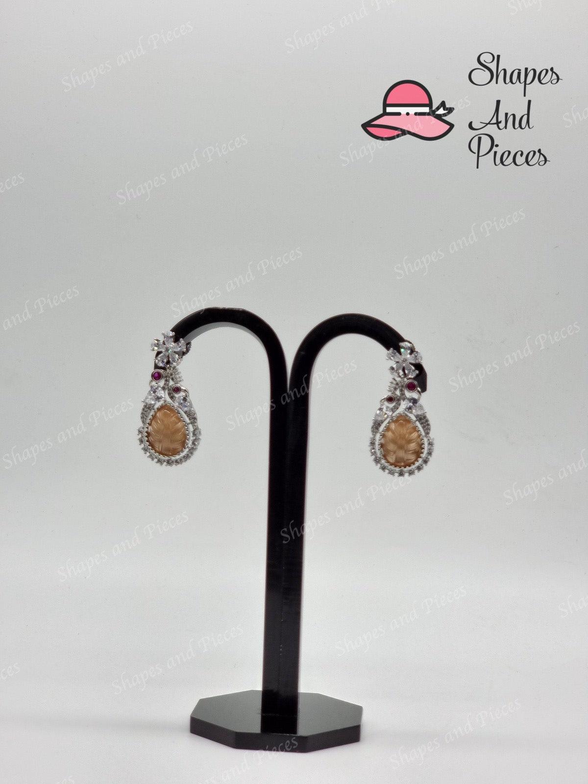 Bird Shape Earrings - Bird Shape Earrings - undefined - Shapes and Pieces