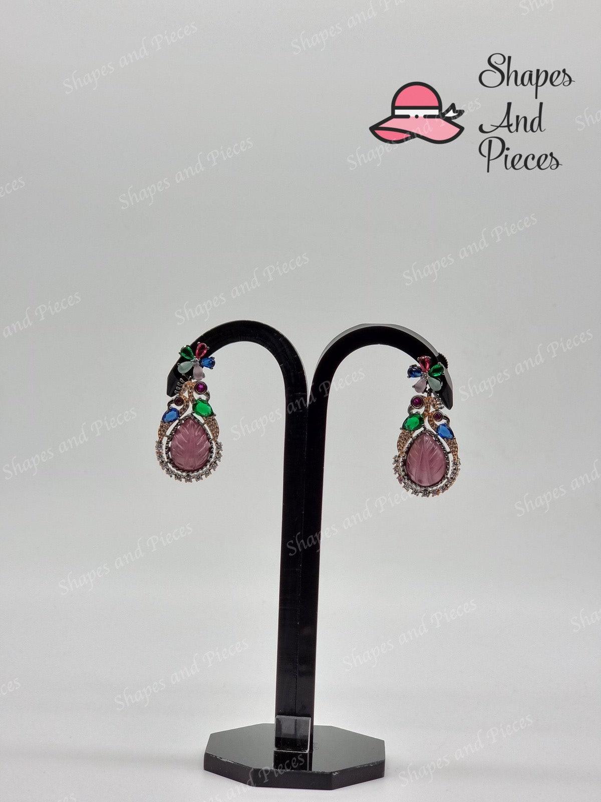 Bird Shape Earrings - Shapes and Pieces