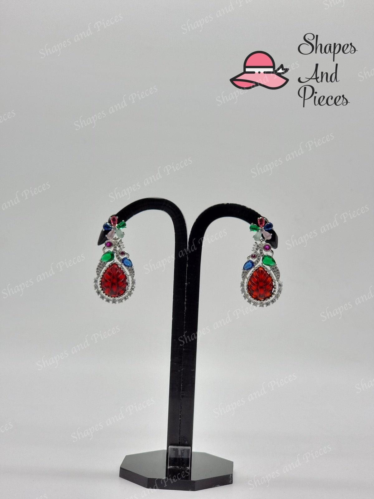 Bird Shape Earrings - Shapes and Pieces