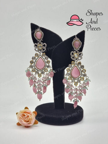 Blessing Kundan Earrings - Shapes and Pieces