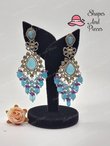 Blessing Kundan Earrings - Shapes and Pieces