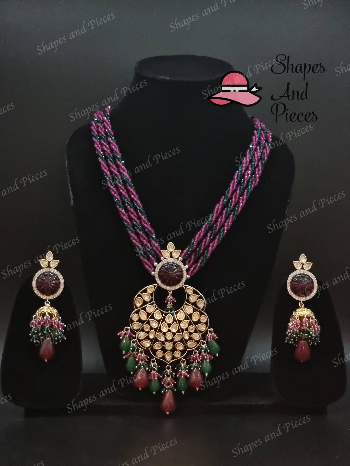 Brea Necklace Set - Shapes and Pieces