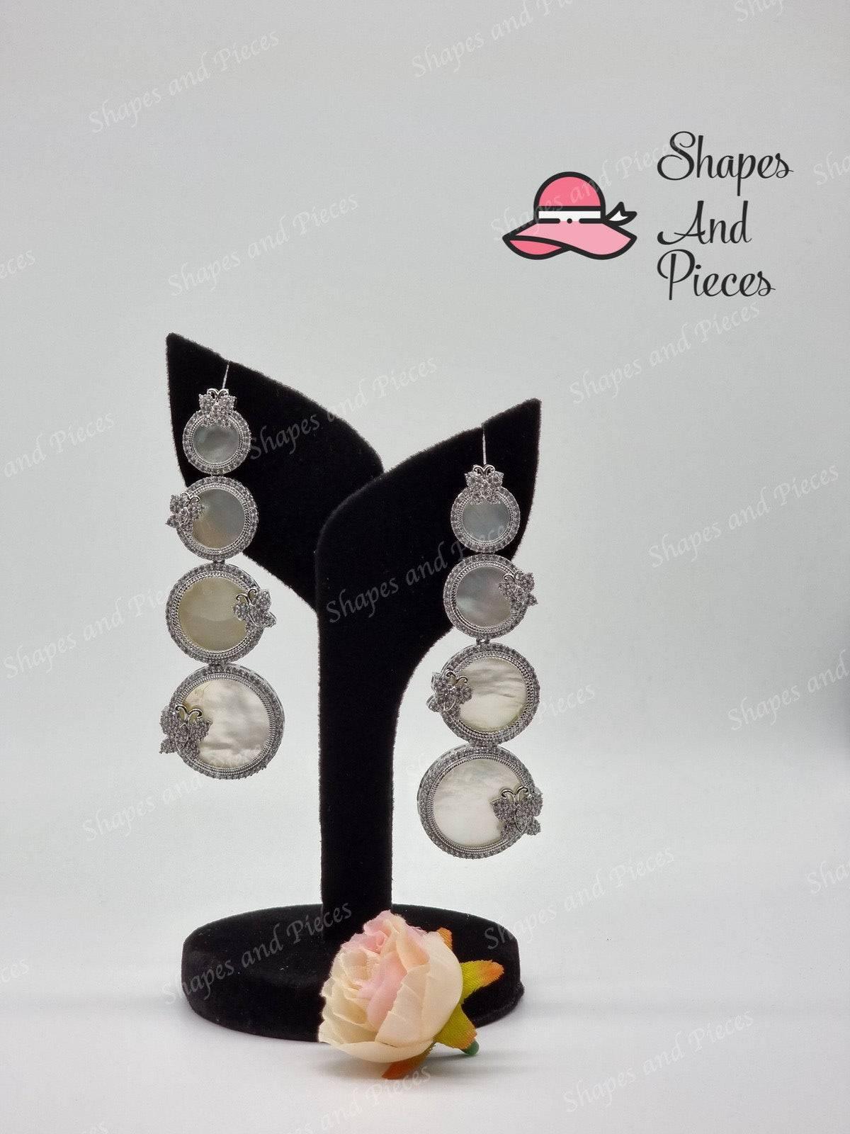 Butterfly MOP Earrings - Shapes and Pieces