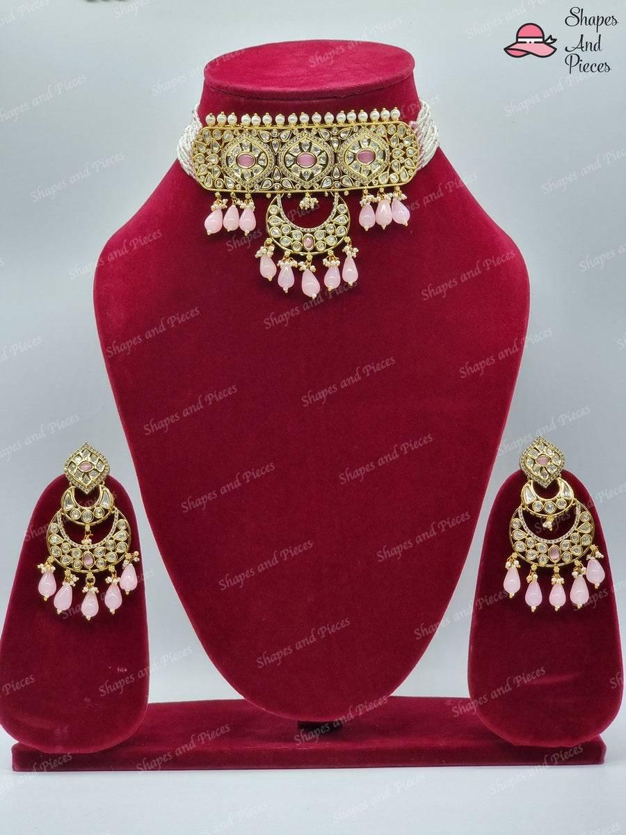 Chand Kundan Set - Shapes and Pieces