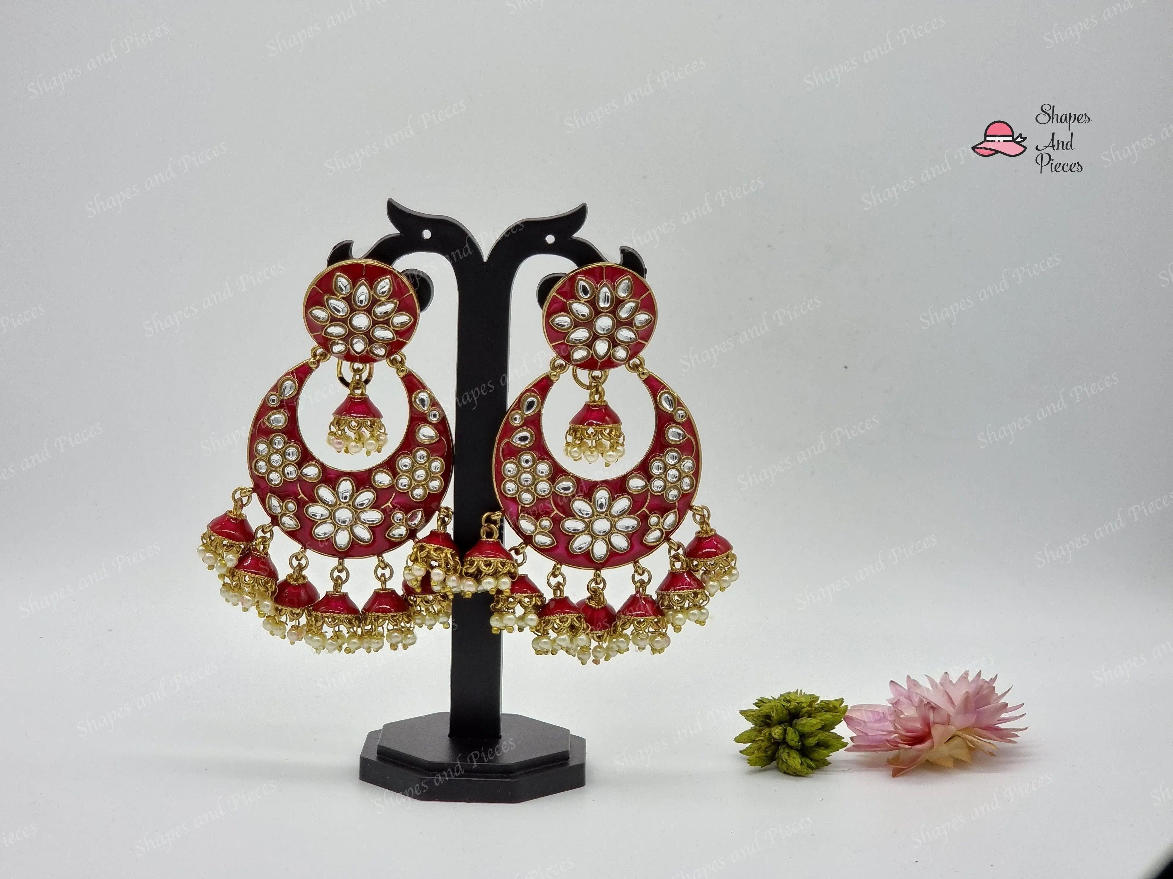 Chandani Earrings - Shapes and Pieces