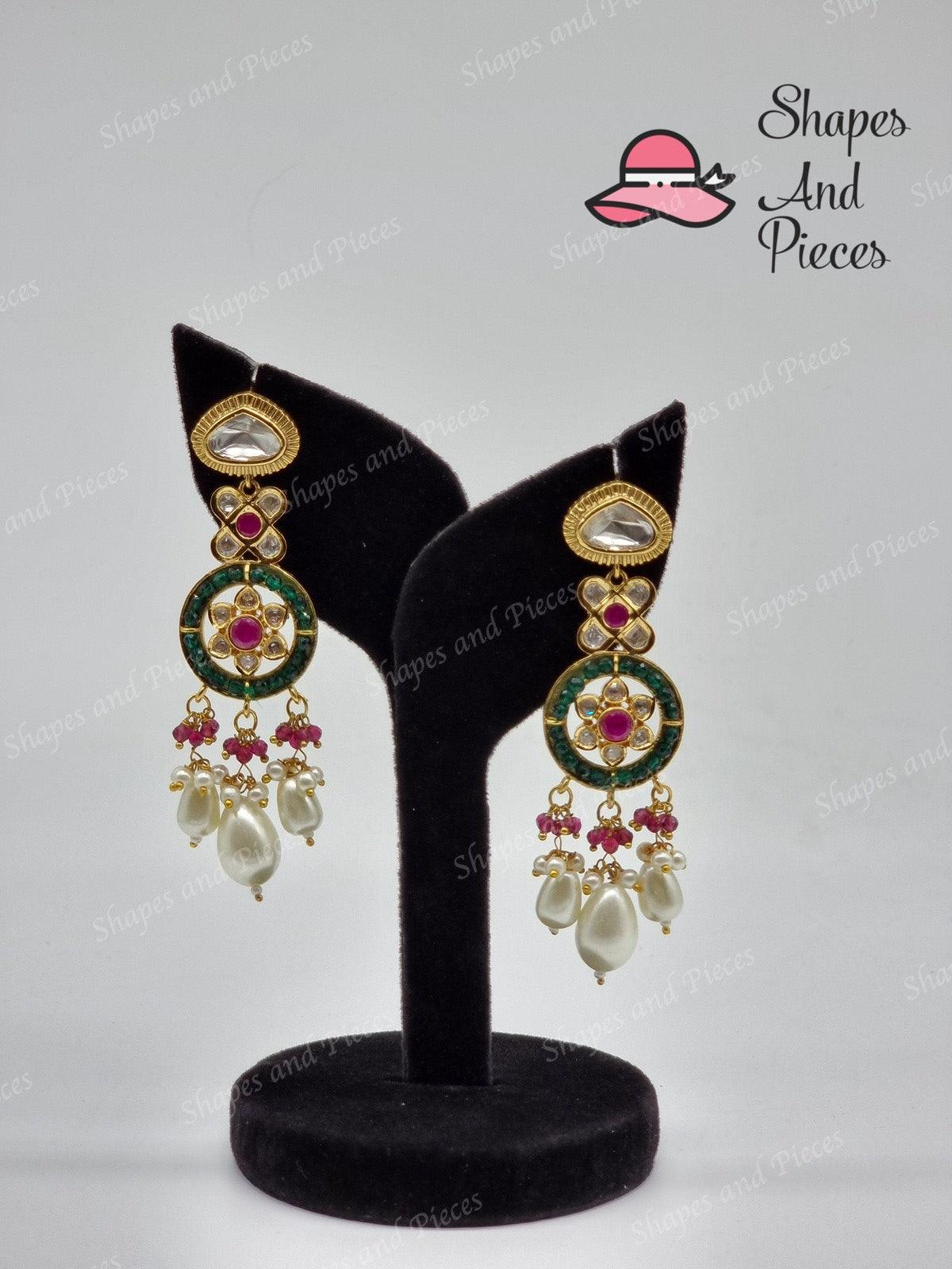 Divine Drop Earrings - Shapes and Pieces