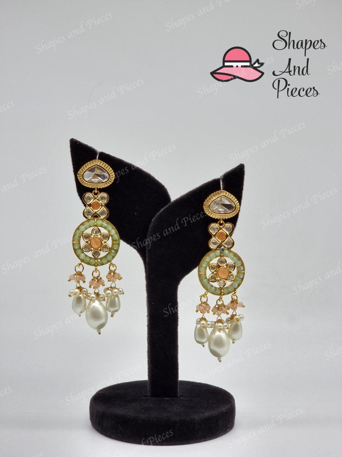 Divine Drop Earrings - Shapes and Pieces