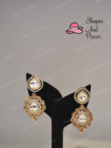 Dual Drop Earrings - Shapes and Pieces