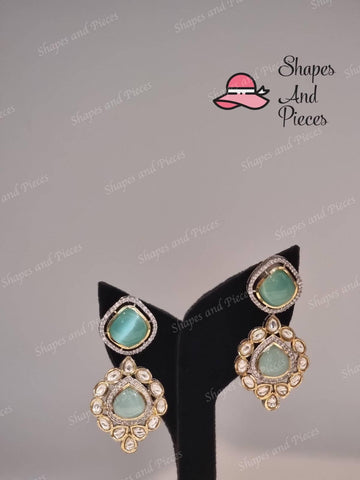 Dual Drop Earrings - Shapes and Pieces