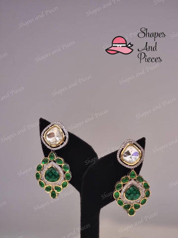 Dual Drop Earrings - Shapes and Pieces