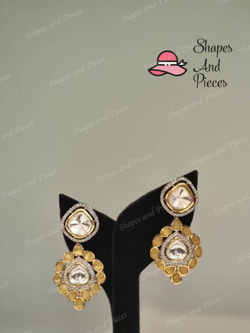 Dual Drop Earrings - Shapes and Pieces