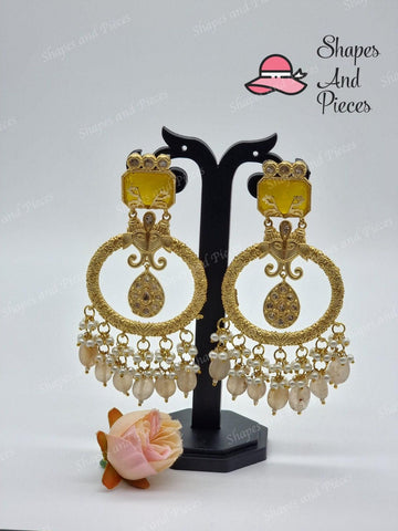 Dual Hathi Earrings - Shapes and Pieces