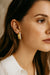 18K Gold Plated Stainless Steel Earrings