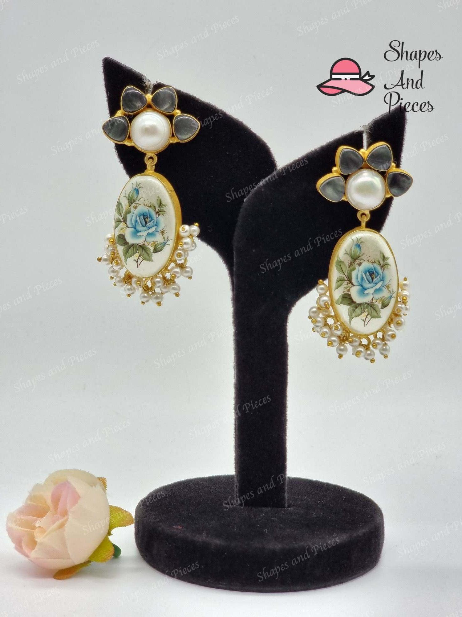 Edyta Earrings - Shapes and Pieces