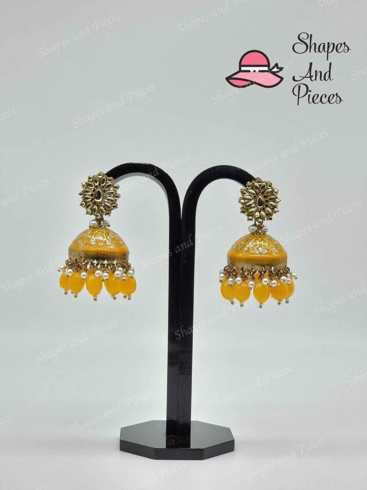 Ella Fusion Jhumki - Shapes and Pieces