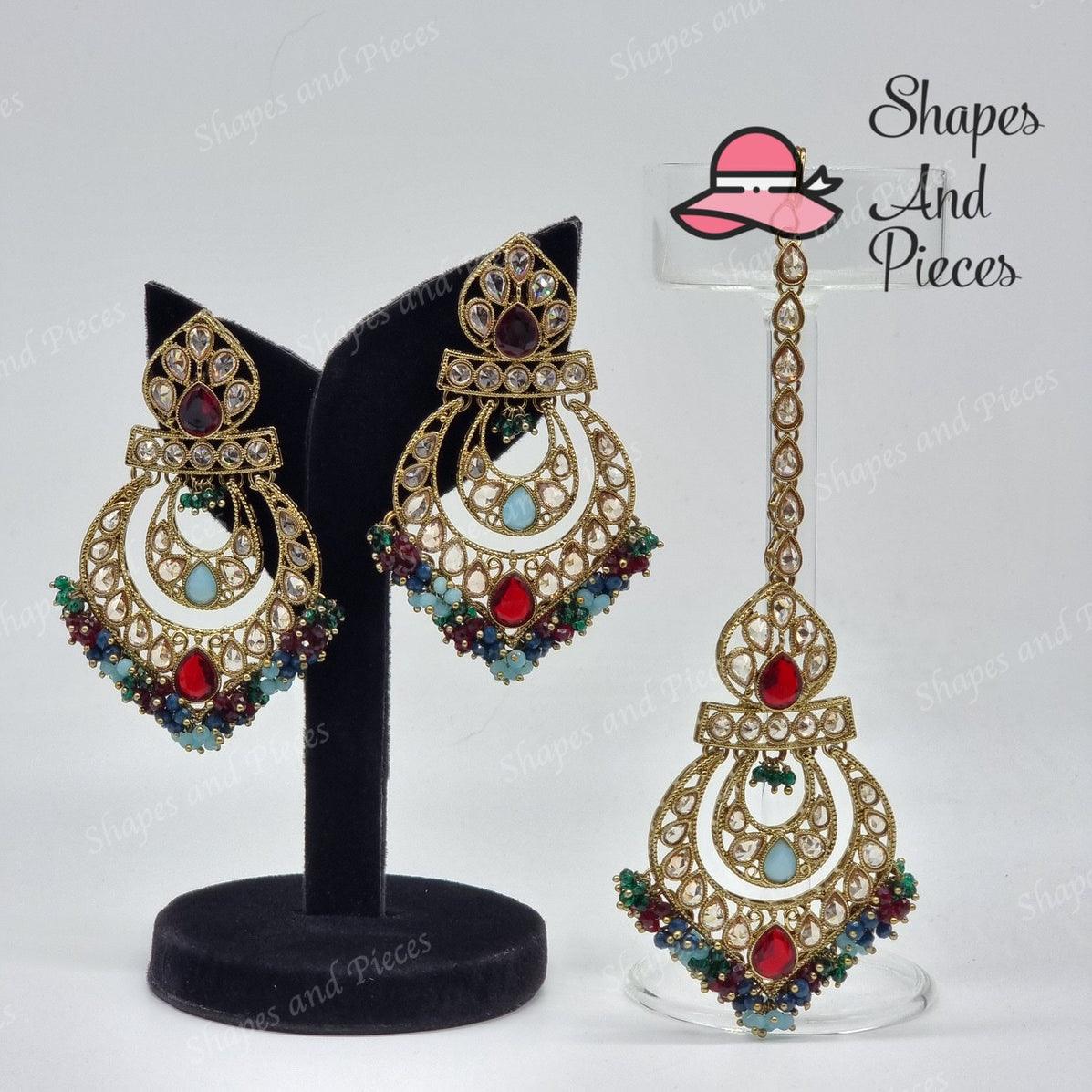 Fizayen Earrings - Shapes and Pieces